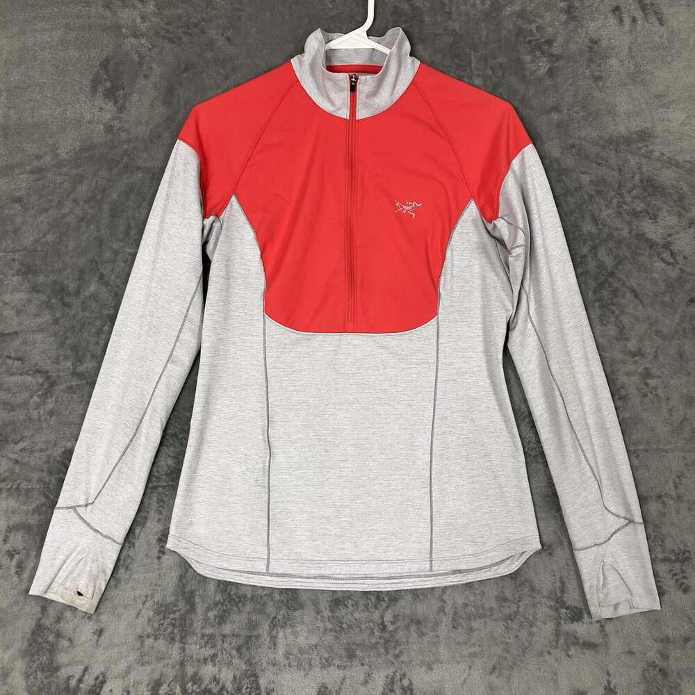 Arc'teryx Taema Half Zip Neck Long Sleeve Shirt Women's Small Lightweight UPF